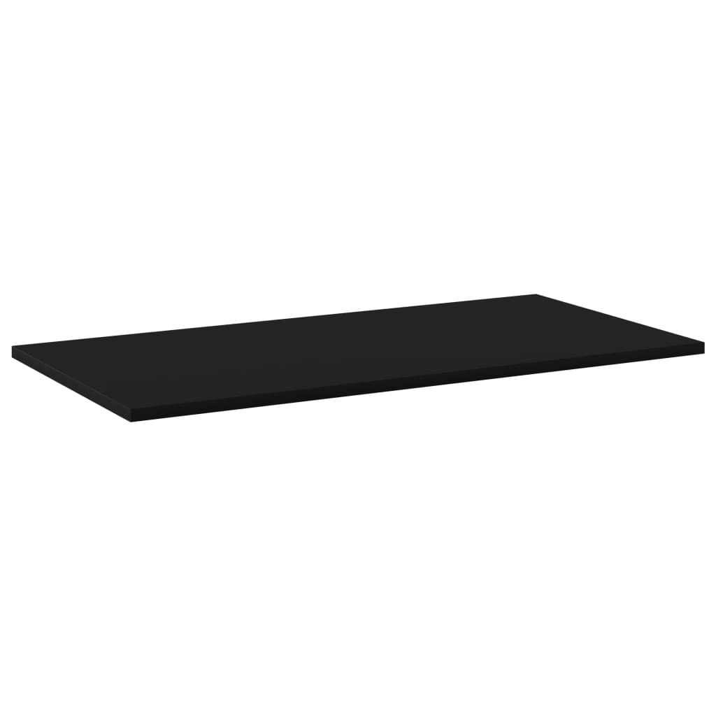 805333 vidaXL Bookshelf Boards 8 pcs Black 80x40x1,5 cm Chipboard