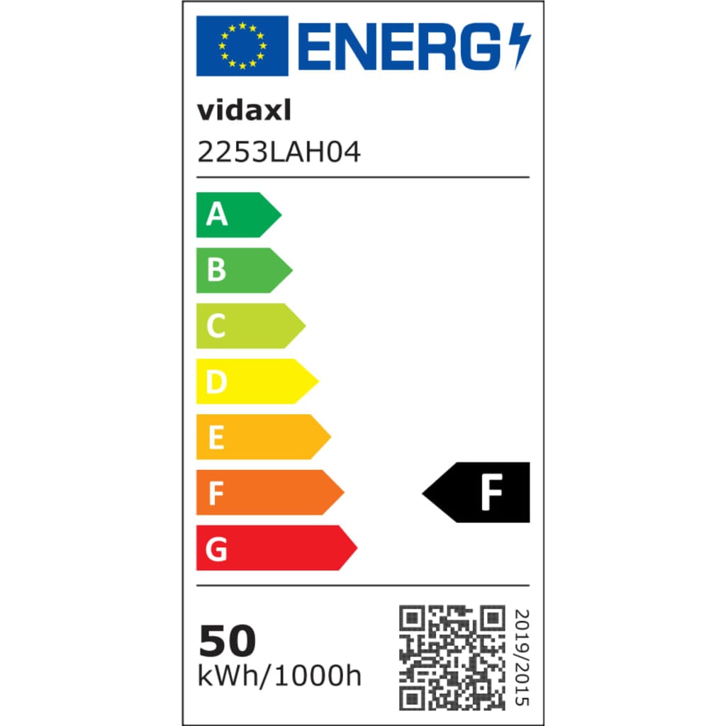 vidaXL LED Flóðljós með Handfangi 2x50 W Hlýtt Hvítt