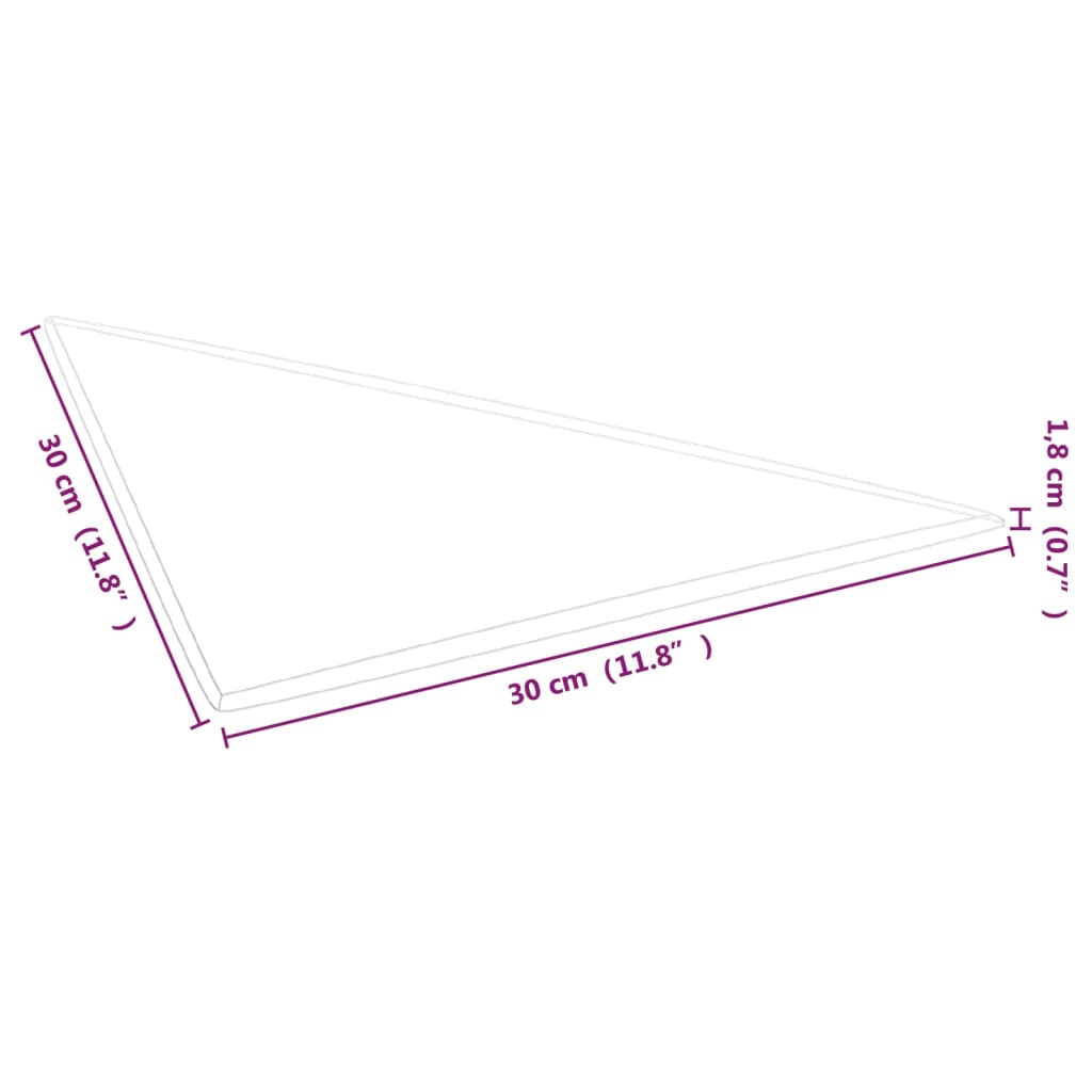 vidaXL Veggþil 12 stk. Dökkgrænt 30x30 cm Flauel 0,54 m²