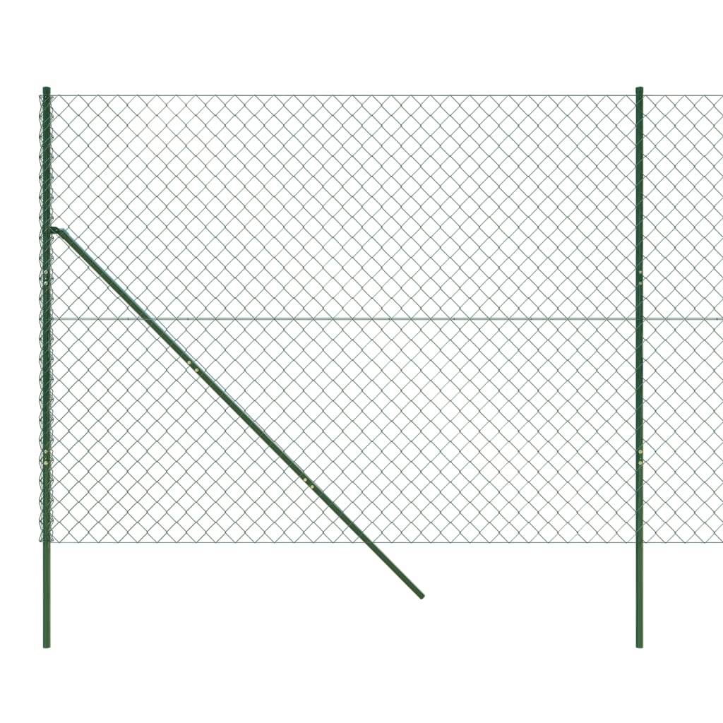 vidaXL Netagirðing Græn 2x25 m