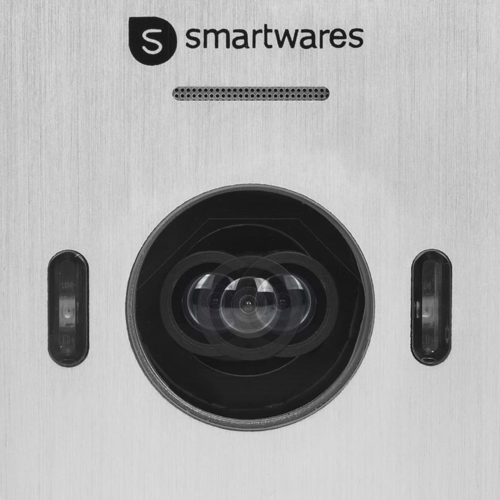 Smartwares Vídeókallkerfi 3 Íbúðir 20,5x8,6x2,1 Hvítt