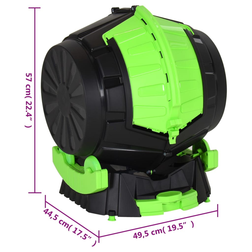 vidaXL Veltingur Moltukassi 49,5x44,5x57 cm 50 l