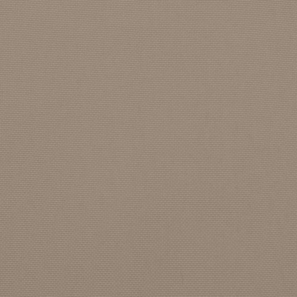 vidaXL Sessa fyrir Bretti Mógrá 60x60x6 cm Oxfordefni
