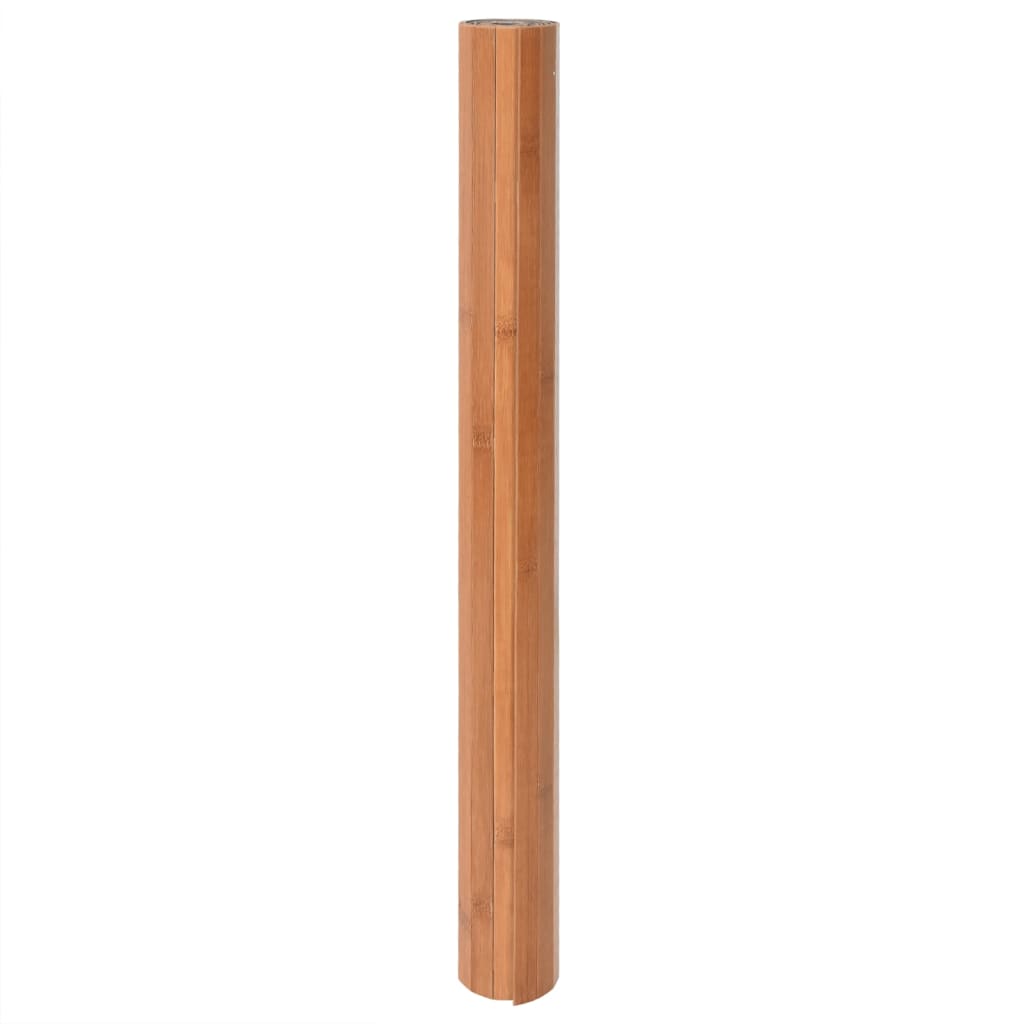 vidaXL Motta Rétthyrnd Náttúruleg 80x500 cm Bambus