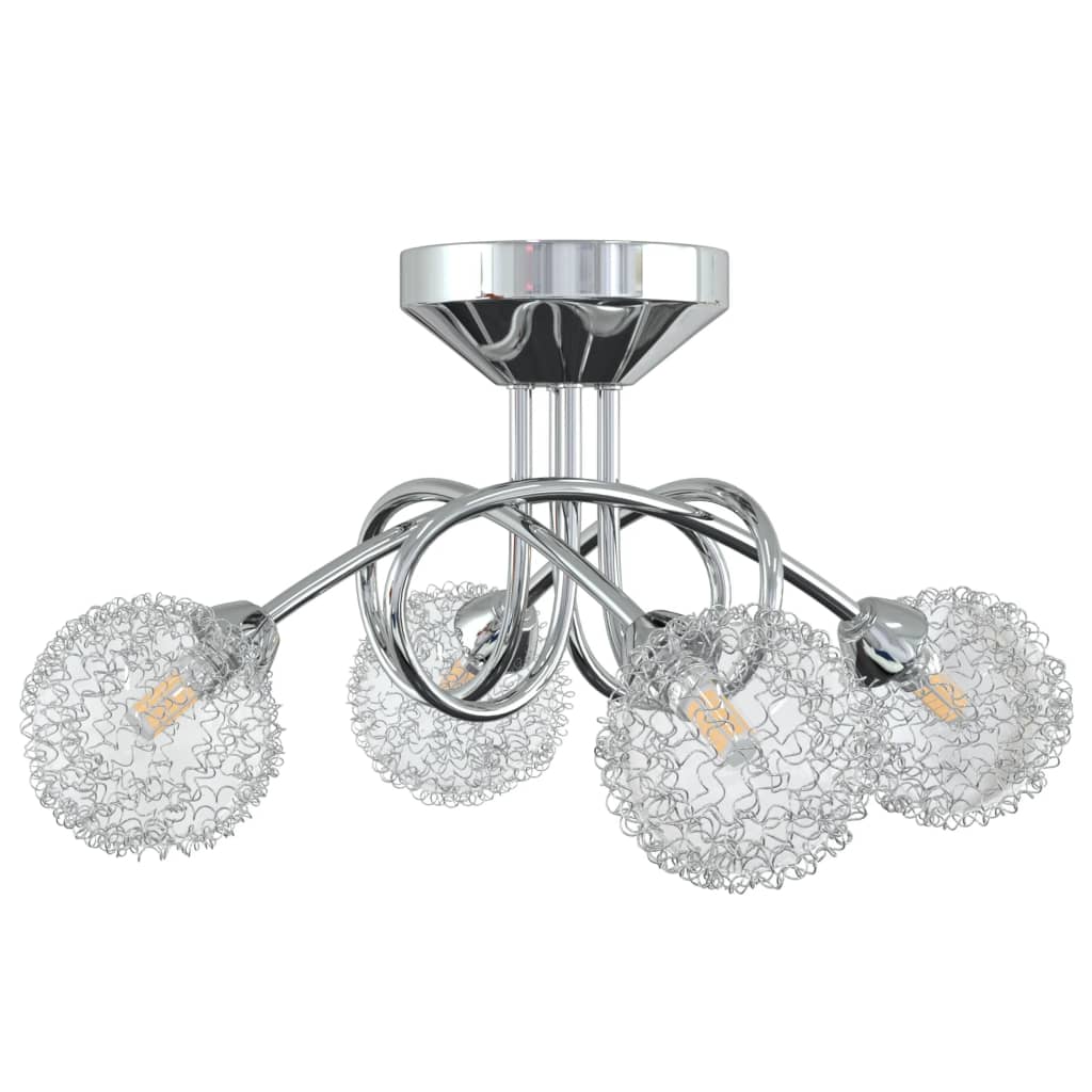 vidaXL Ceiling Spotlight 26 x 6.5 x 11.5 cm Metal Adjustable Heads For Living Rooms