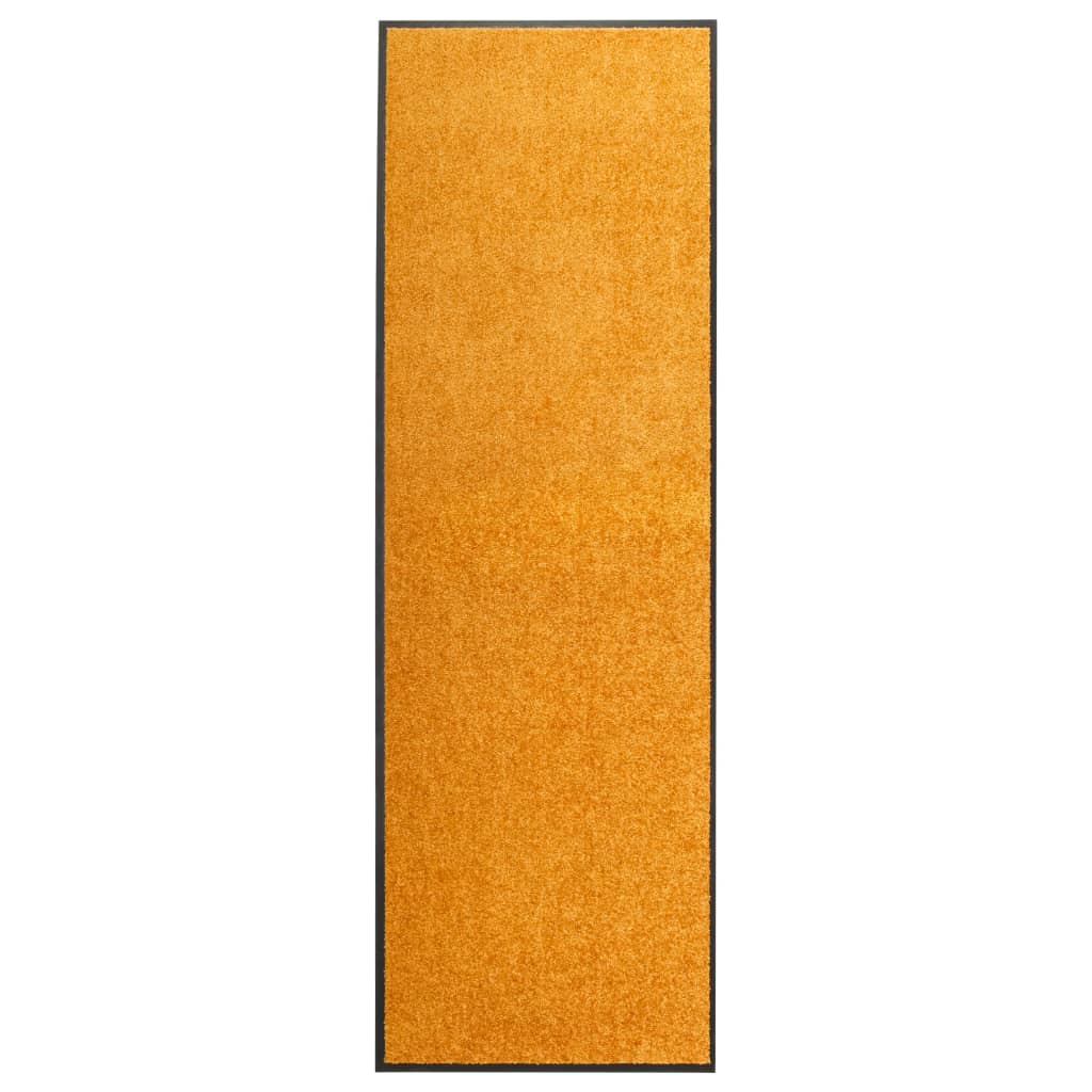 vidaXL Dyramotta Þvottheld Appelsínugul 60x180 cm
