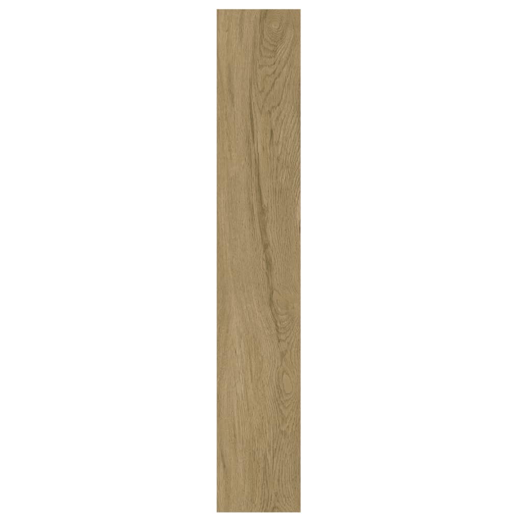 vidaXL Veggplötur Wood Look Brown PVC 4,12 m²