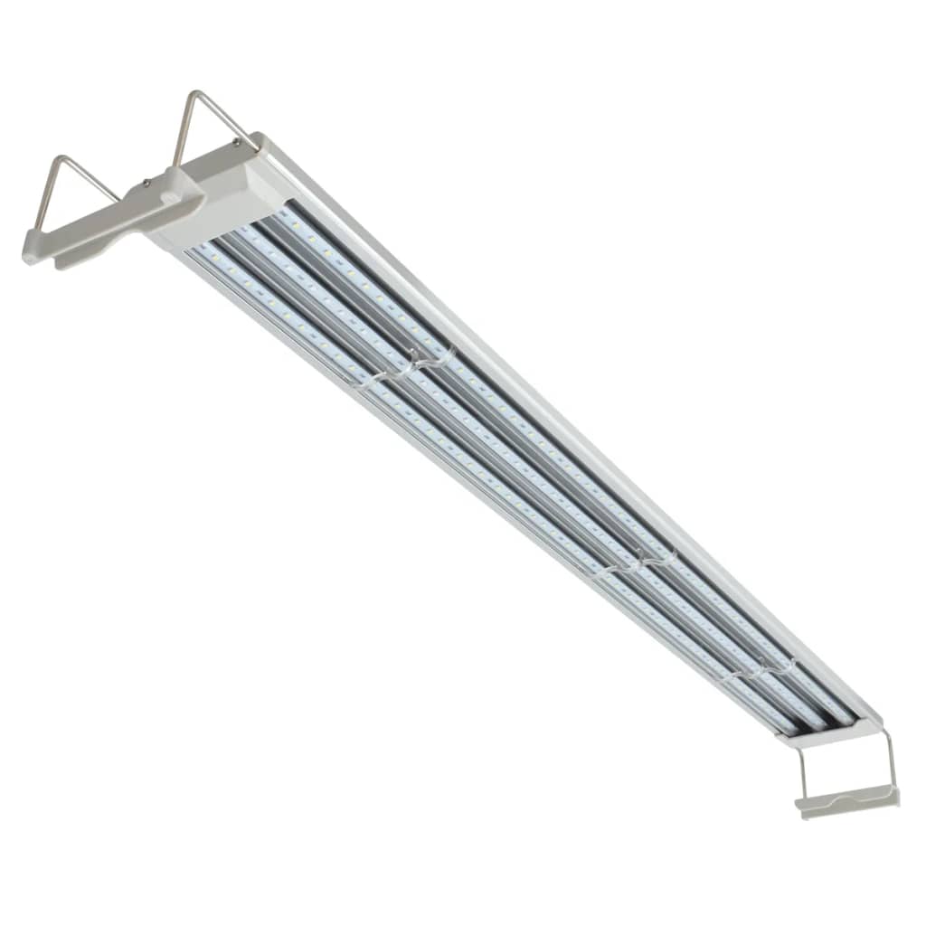 vidaXL LED Lampi í Fiskabúr 100-110 cm Ál IP67