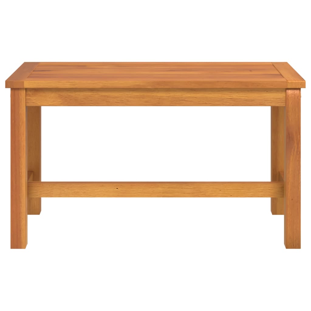 vidaXL Garðbekkur 80x35x45 cm Solid Wood Acacia