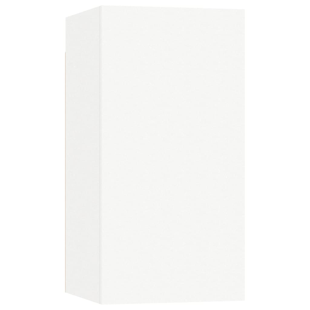 803326 vidaXL TV Cabinet White 30,5x30x60 cm Chipboard