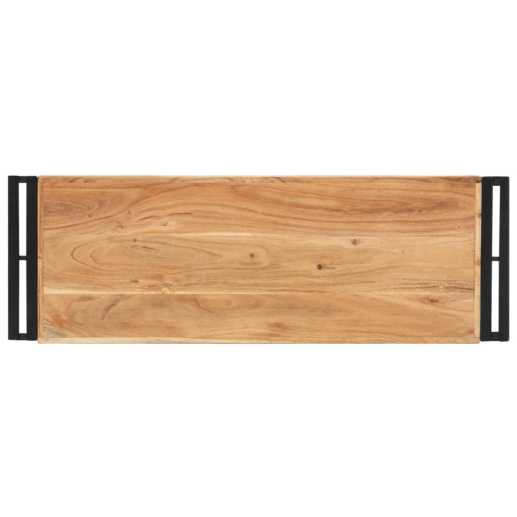 321097 vidaXL Console Table 90x30x75 cm Solid Acacia Wood