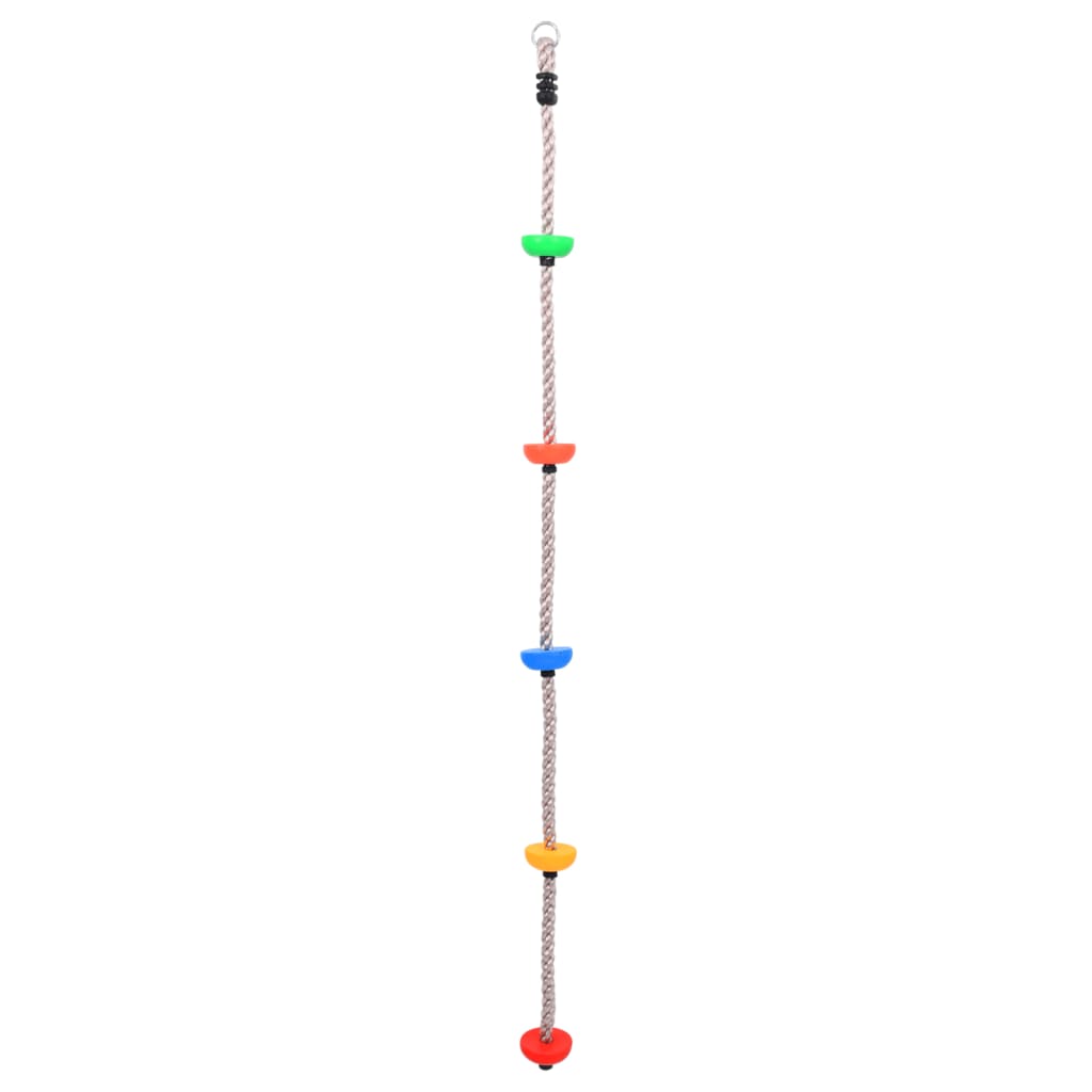 vidaXL Klifurreipi með Pöllum 200 cm