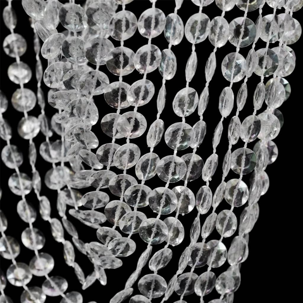 Kristalsljósakróna Hengiskraut 22 x 58 cm