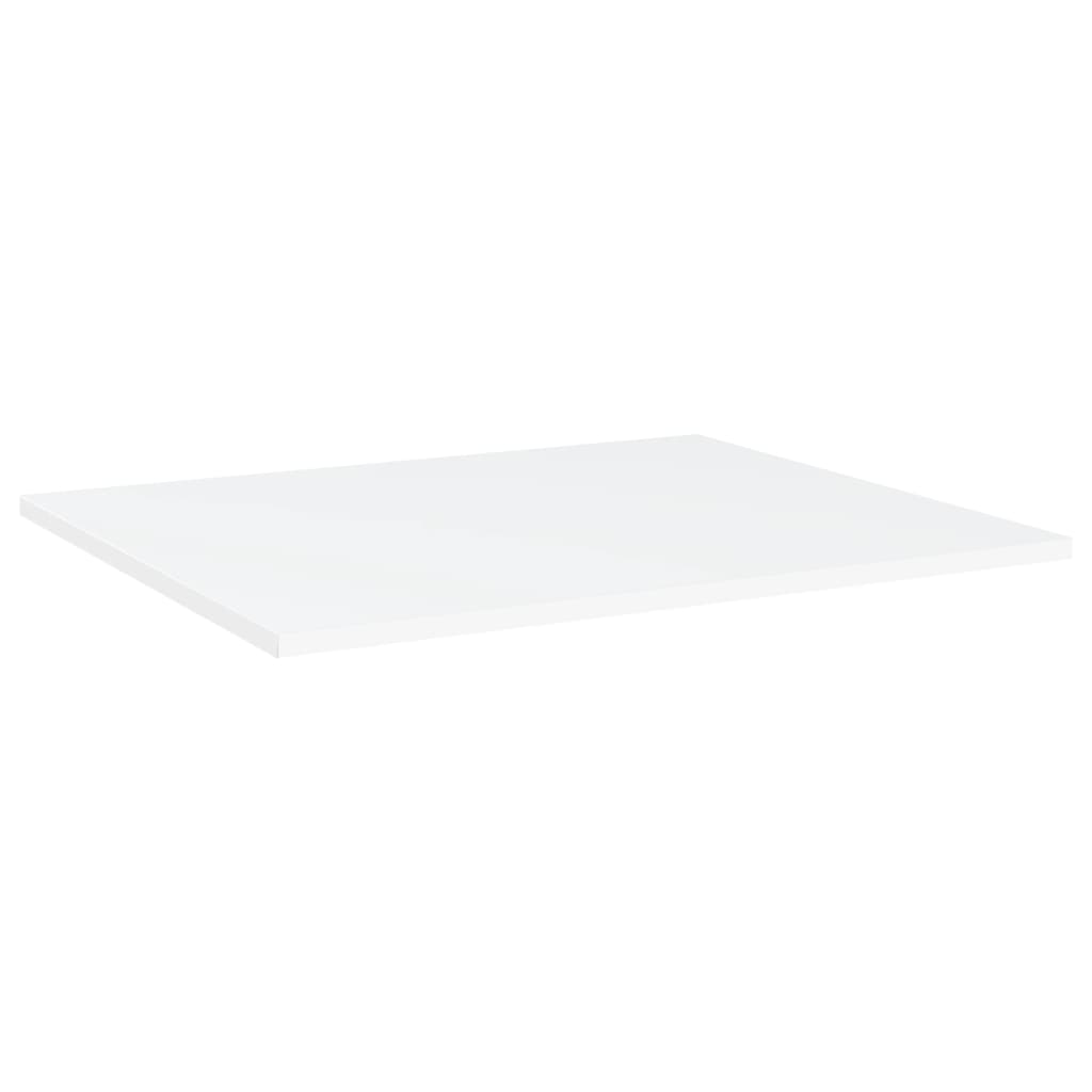805267 vidaXL Bookshelf Boards 8 pcs White 60x50x1,5 cm Chipboard