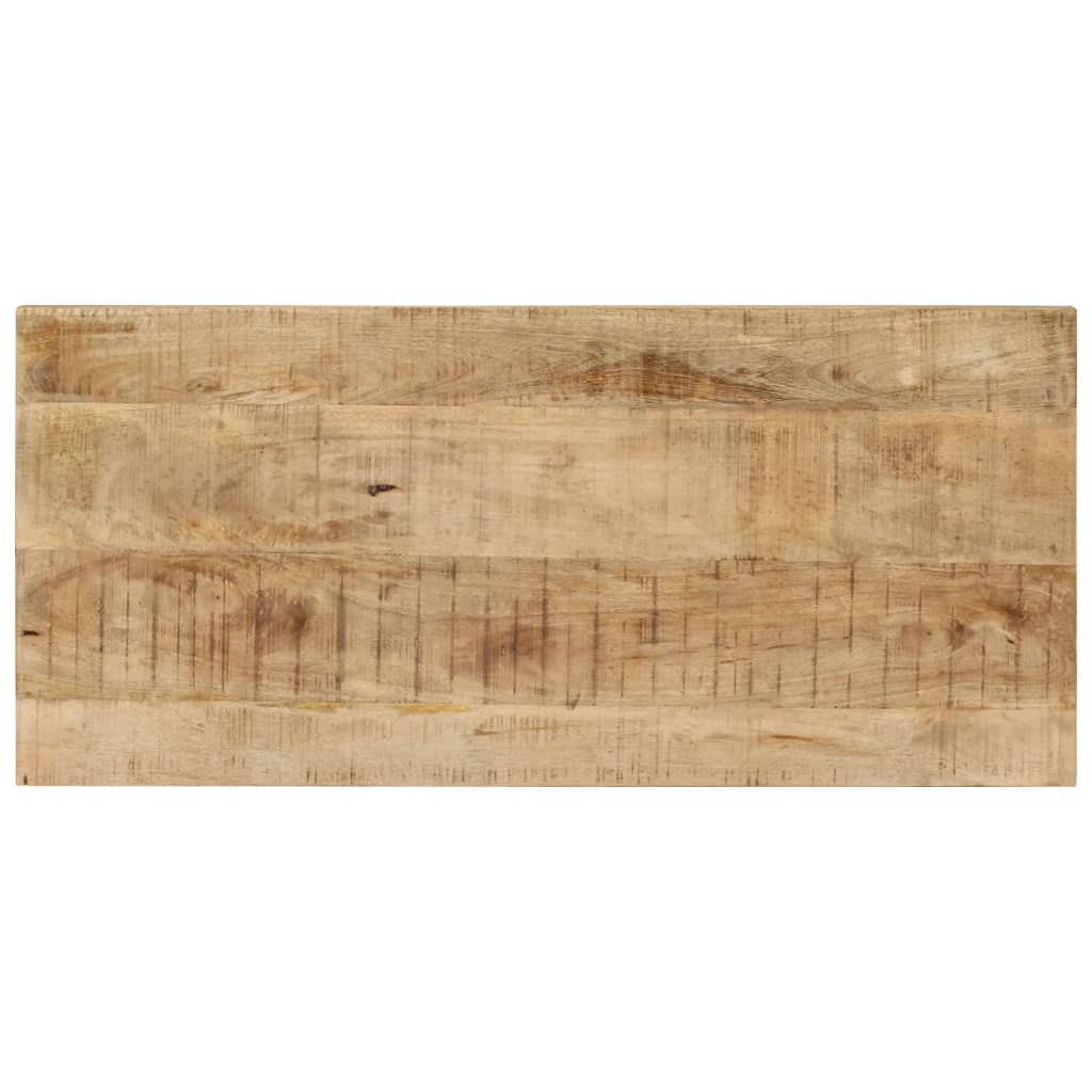 vidaXL Borðstofuborð 110x50x76 cm Solid Wood Mangó