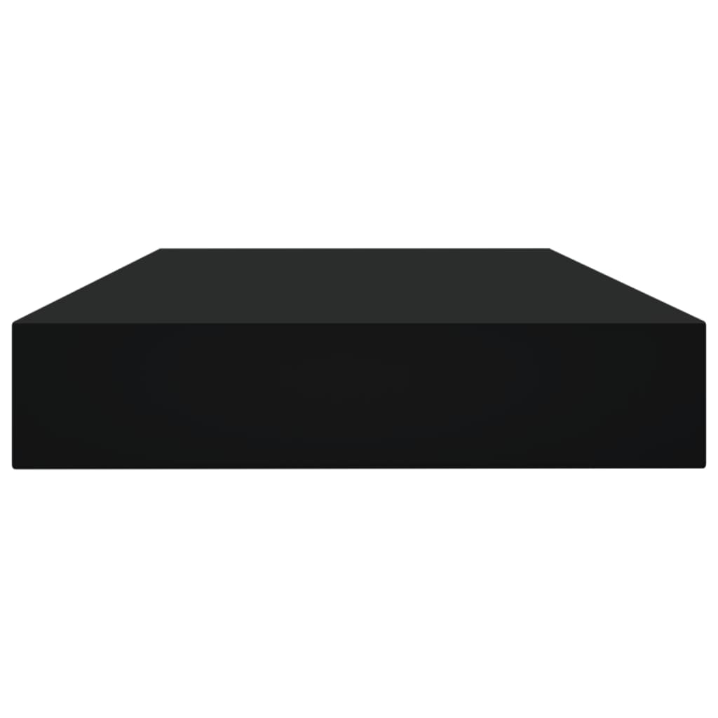 805365 vidaXL Bookshelf Boards 8 pcs Black 100x10x1,5 cm Chipboard
