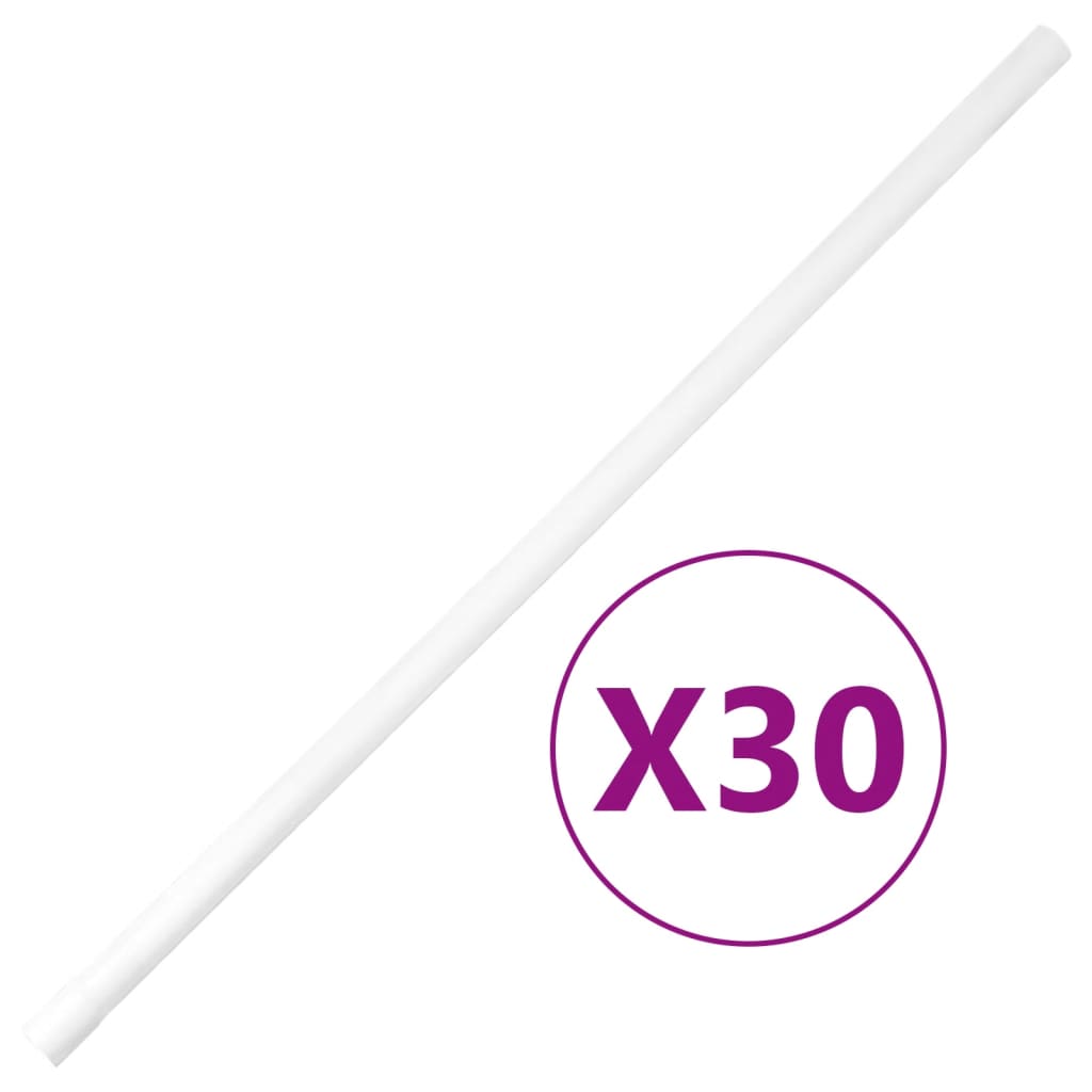 vidaXL Kapalstokkar Ø20 mm 30 m PVC