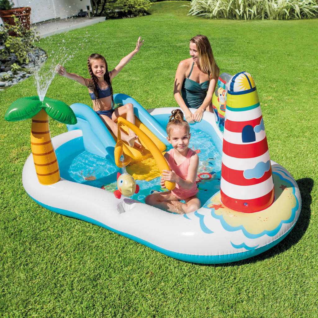 Intex Fishing Fun Play Center Sundlaug 218x188x99 cm