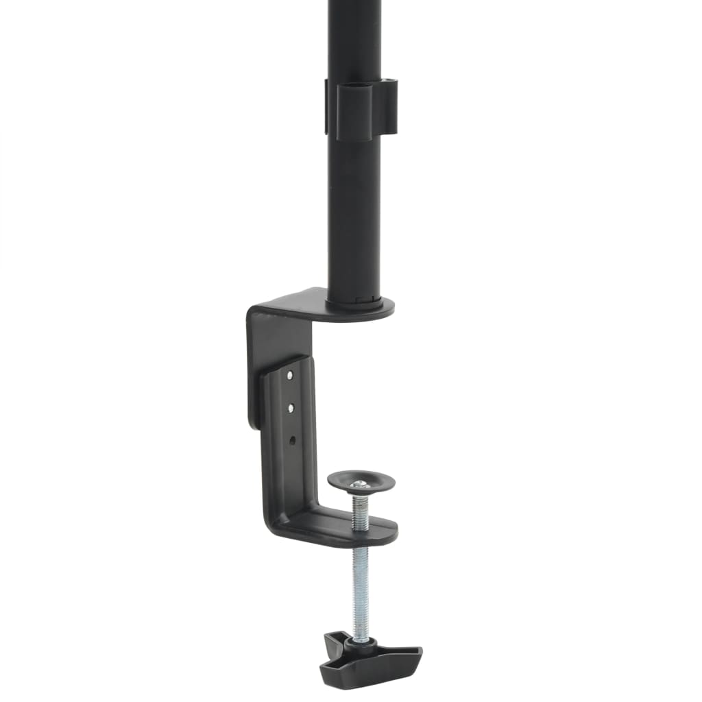 50552 vidaXL Monitor Desk Mount 32" Double Arms Height Adjustable